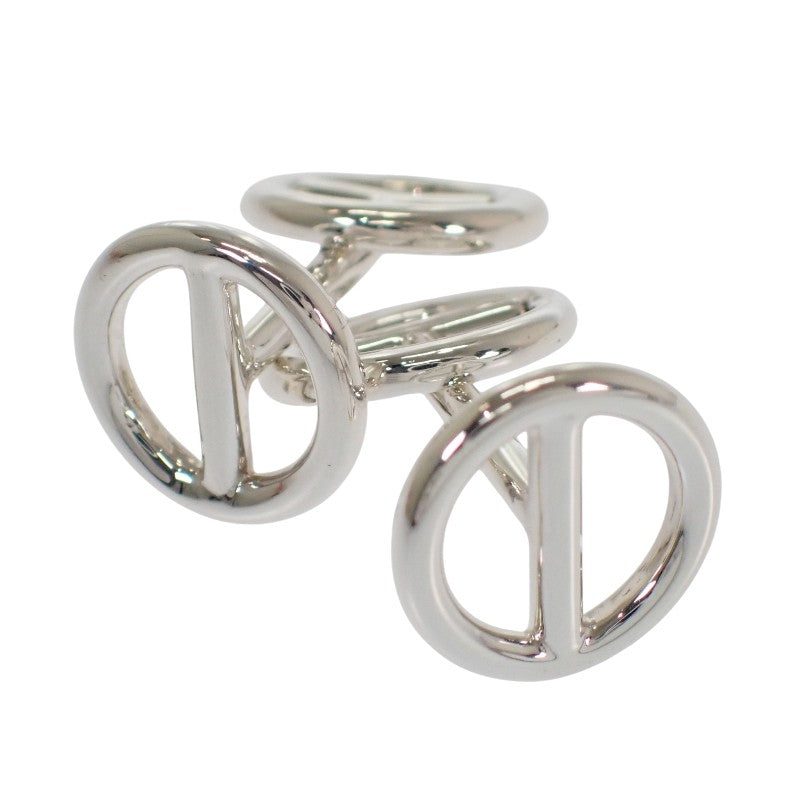 HERMES Escapade Cufflinks Silver 925 Silver Men's [Used] [A Rank]