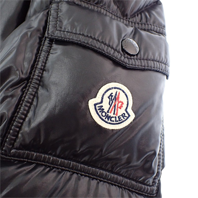 モンクレール MONCLER ECRINS エクラン 1 F20911A54500 68950 ダウンジャケット ナイロン ダウン90%/フェザー10％ ブラック メンズ【中古】【ABランク】