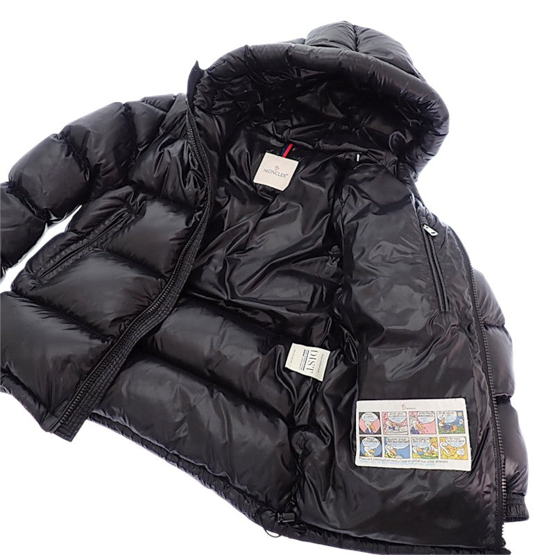 モンクレール MONCLER ECRINS エクラン 1 F20911A54500 68950 ダウンジャケット ナイロン ダウン90%/フェザー10％ ブラック メンズ【中古】【ABランク】