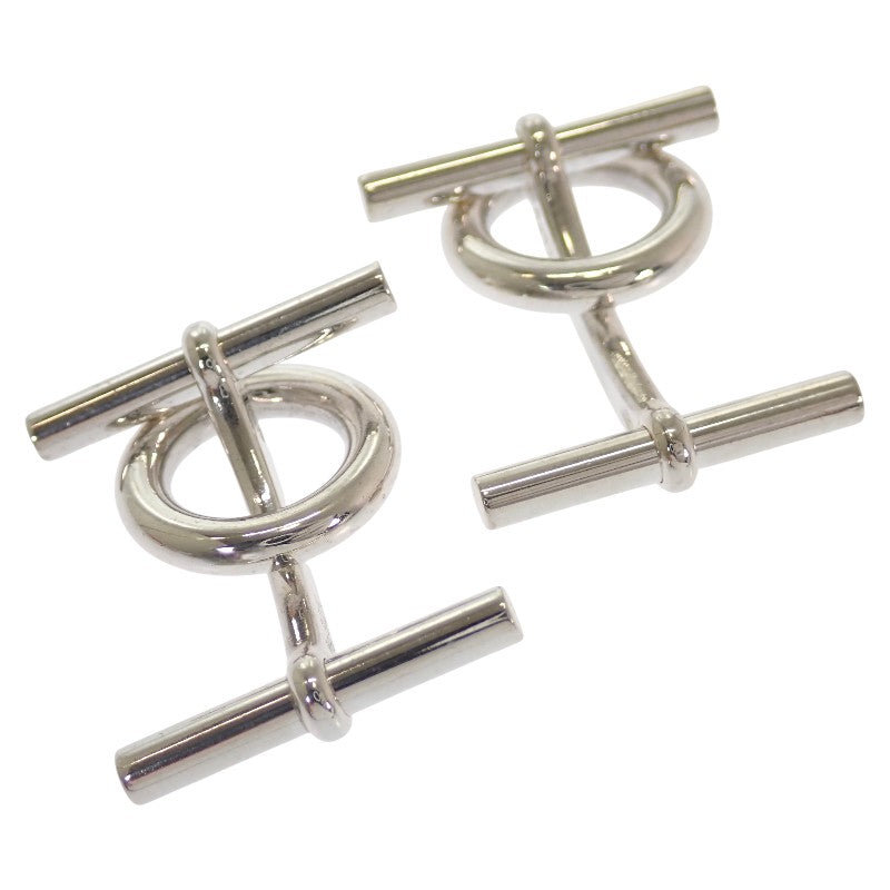 Hermes HERMES Chaine d'Ancre Cufflinks Silver 925 Silver Men's [Used] [A Rank]