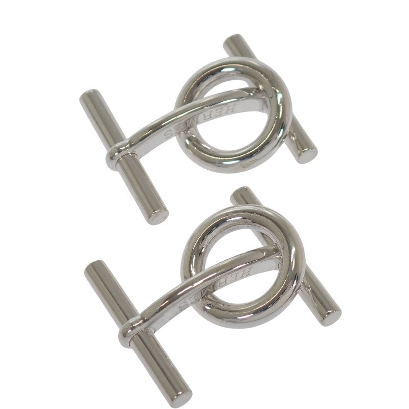 Hermes HERMES Chaine d'Ancre Cufflinks Silver 925 Silver Men's [Used] [A Rank]