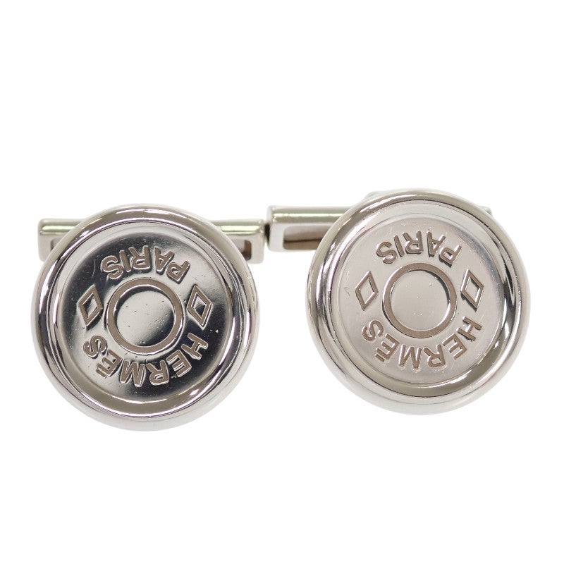 Hermes HERMES Sellier Cufflinks Cuff Buttons Cuffs Silver 925 Men's [Used] [A Rank]
