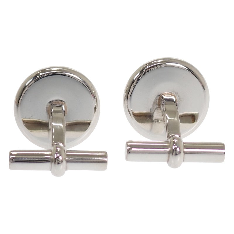 Hermes HERMES Sellier Cufflinks Cuff Buttons Cuffs Silver 925 Men's [Used] [A Rank]