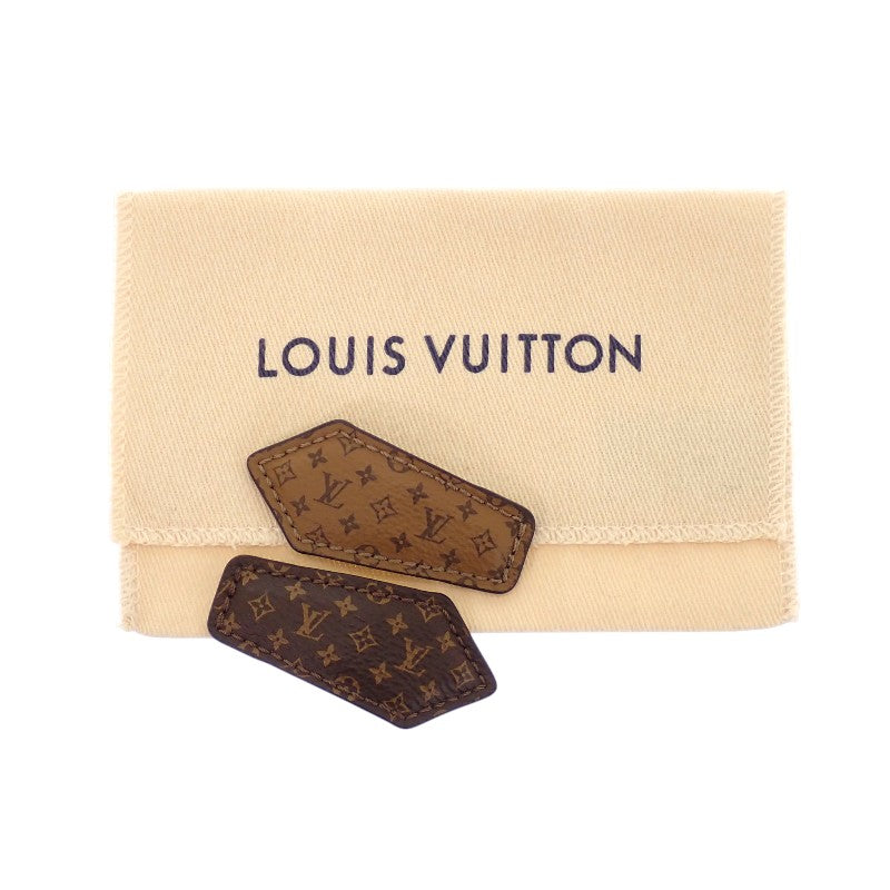 ルイヴィトン LOUIS VUITTON バレッタ・LVバックステージミニ M02185 ヘアアクセサリー モノグラムキャンバス ブラウン レディース【中古】【Aランク】
