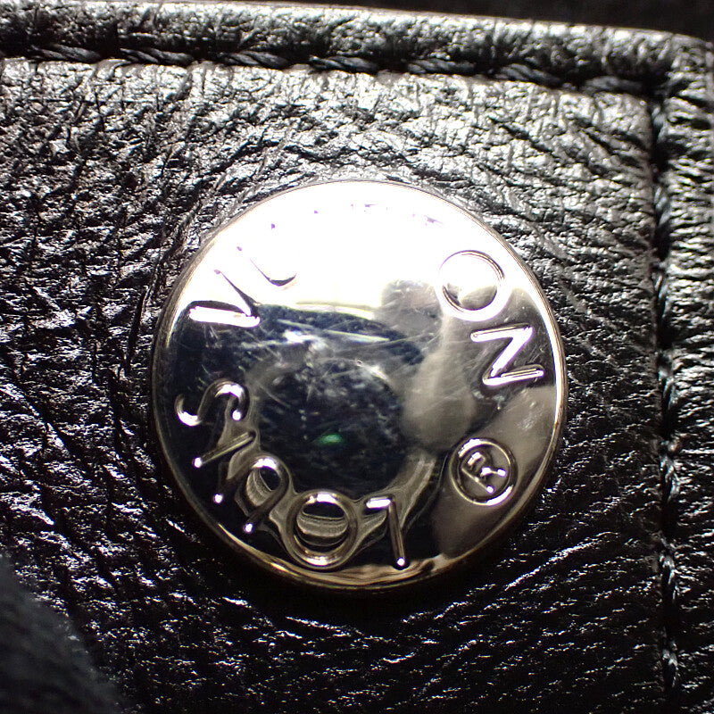 Louis Vuitton Hooded Cape Monogram 20SS 38 1A5TSD Poncho Wool Black Women's Men's [Used] [A Rank]