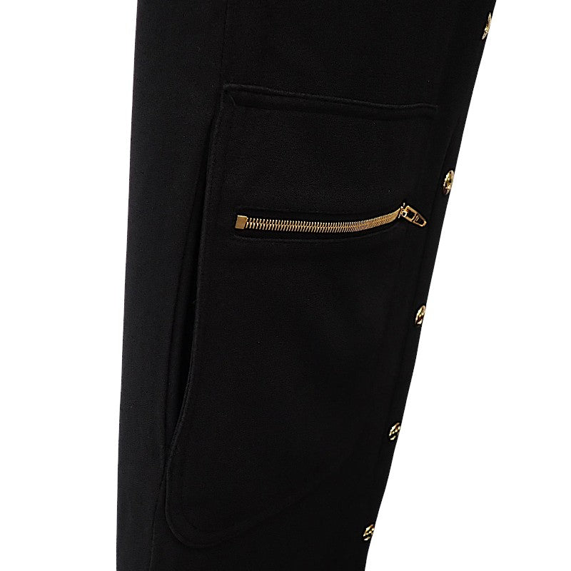 セリーヌ CELINE ベルト付き アーミードレス 2R59G865C ワンピース アセテート/レーヨン ブラック #34 レディース【中古】【Aランク】