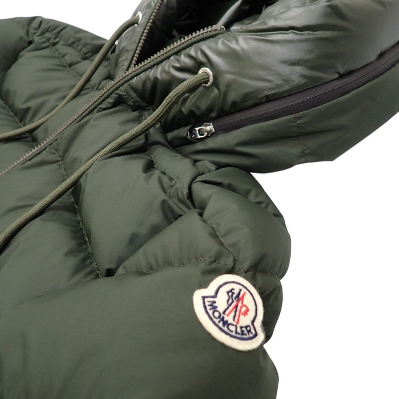 モンクレール MONCLER CARDERE 1 I20911A00182 54A81 ダウンジャケット ポリエステル ダウン90%/フェザー10％ カーキ メンズ【中古】【Aランク】