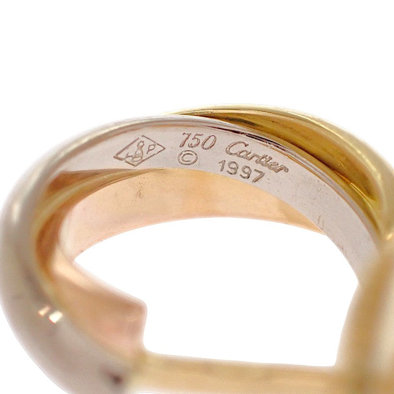 カルティエ CARTIER トリニティ イヤリング ピアス K18イエロー