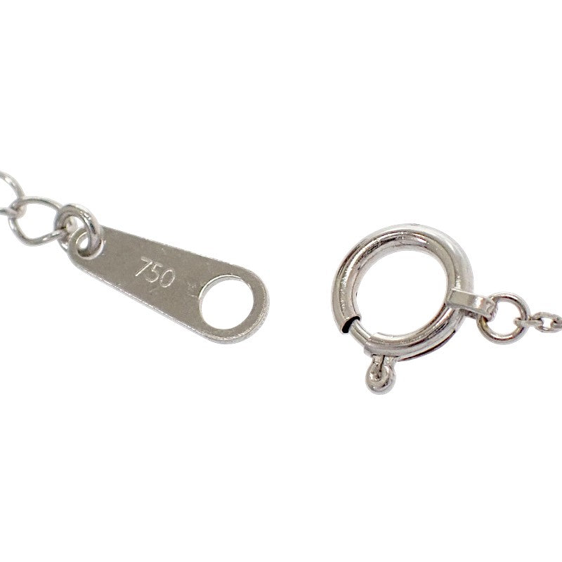 タサキ TASAKI アコヤパール ネックレス K18ホワイトゴールド アコヤ真珠 ダイヤモンド レディース【中古】【Aランク】
