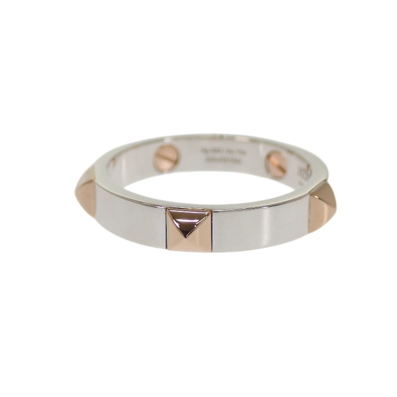 エルメス HERMES クルー・ドゥ・H 18.5号 H123646B00059 リング K18ピンクゴールド シルバー925 59 メンズ レディース ユニセックス【中古】【Aランク】