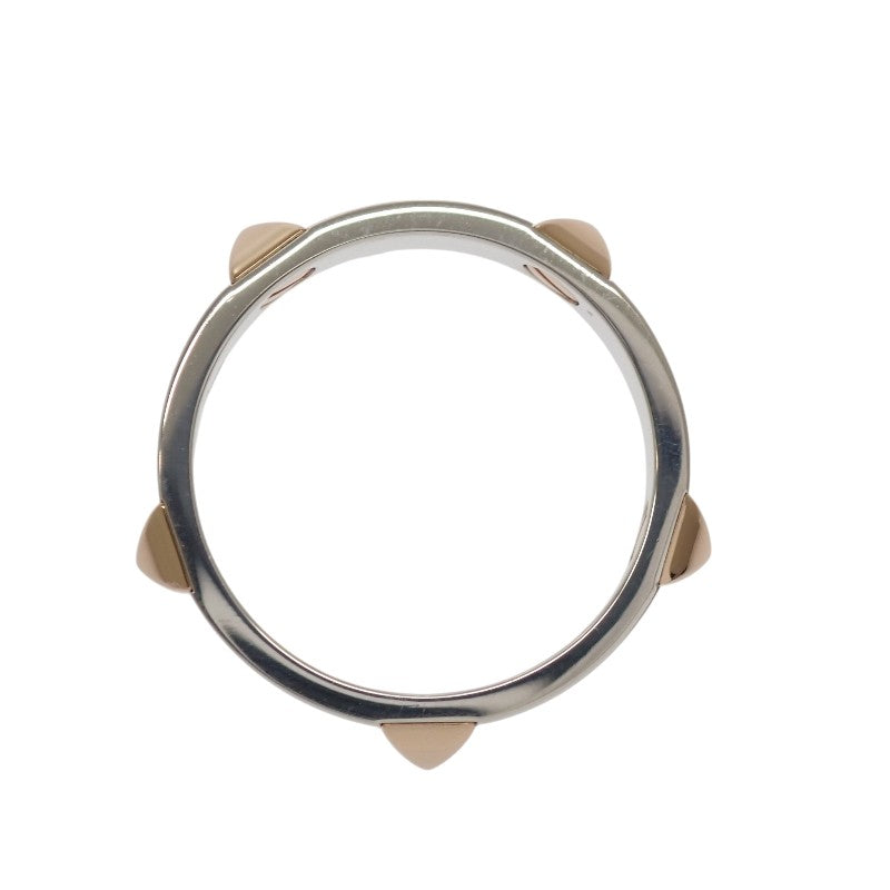 エルメス HERMES クルー・ドゥ・H 18.5号 H123646B00059 リング K18ピンクゴールド シルバー925 59 メンズ レディース ユニセックス【中古】【Aランク】