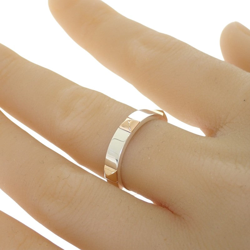 エルメス HERMES クルー・ドゥ・H 18.5号 H123646B00059 リング K18ピンクゴールド シルバー925 59 メンズ レディース ユニセックス【中古】【Aランク】