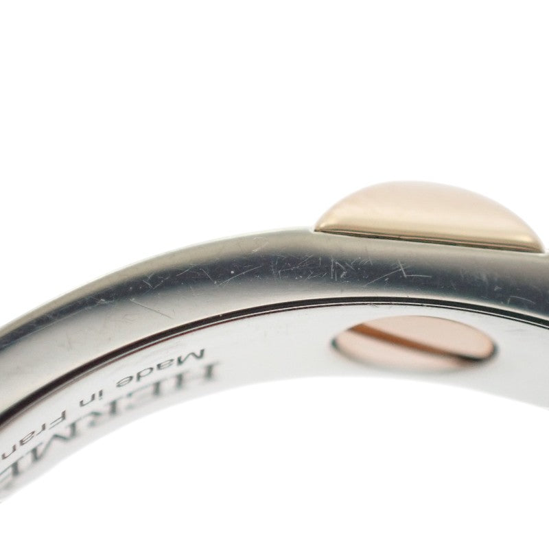 エルメス HERMES クルー・ドゥ・H 18.5号 H123646B00059 リング K18ピンクゴールド シルバー925 59 メンズ レディース ユニセックス【中古】【Aランク】