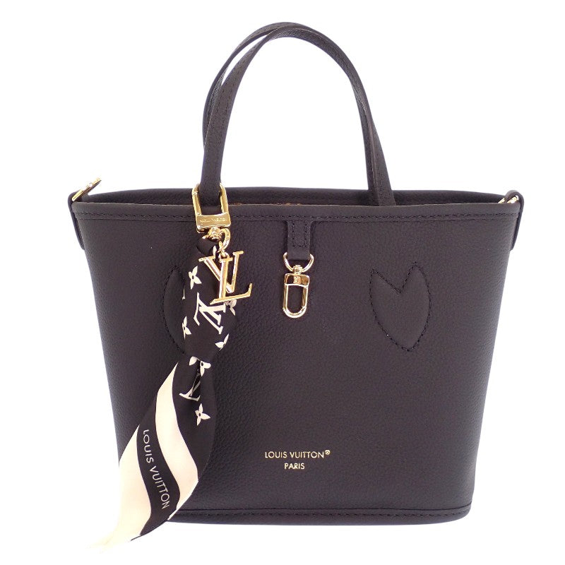 ルイヴィトン LOUIS VUITTON モノグラムシルエット M03323 バッグチャーム シルク ブラック ゴールド金具 レディース【中古】【ABランク】