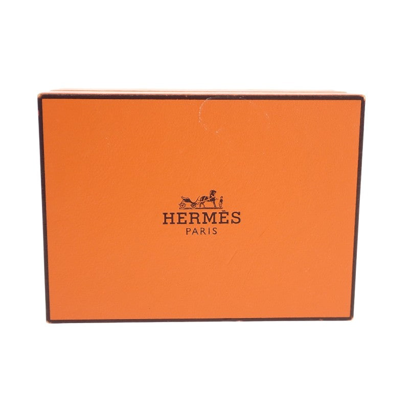 HERMES カフス　セリエ　シェーヌダングル　オレンジ　シルバー　エルメス エルメス HERMES シェーヌダンクル カフリンク カフス シルバー925