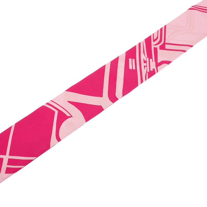 エルメス HERMES ツイリー クーペ タトゥー アージュ スカーフ シルク ローズヴィフ ローズペール レディース【中古】【ABランク】