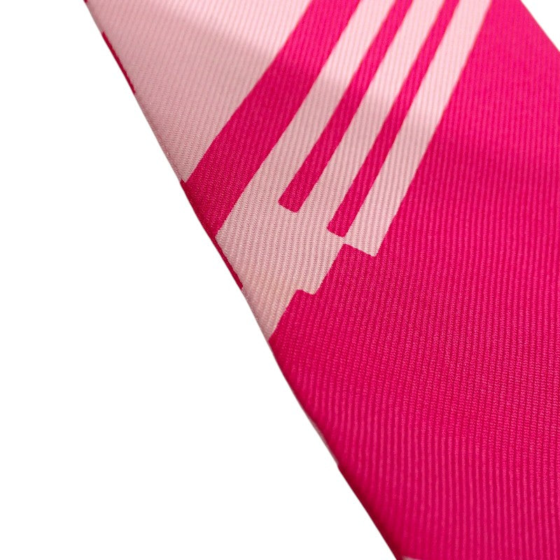 エルメス HERMES ツイリー クーペ タトゥー アージュ スカーフ シルク ローズヴィフ ローズペール レディース【中古】【ABランク】