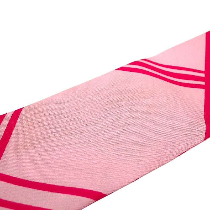 エルメス HERMES ツイリー クーペ タトゥー アージュ スカーフ シルク ローズヴィフ ローズペール レディース【中古】【ABランク】