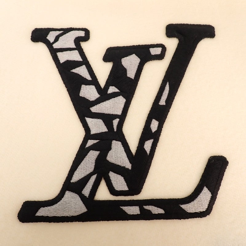 ルイヴィトン LOUIS VUITTON マフラー・LVアイス M79377 マフラー ウール アイボリー ホワイト レディース メンズ ユニセックス【中古】【Aランク】