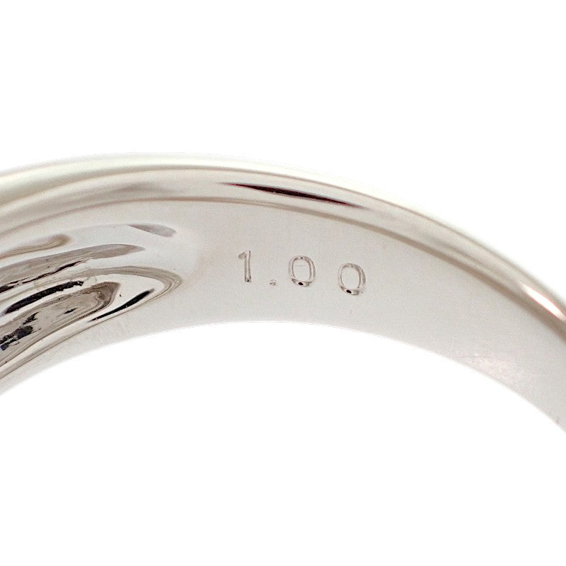 Designer Jewelry Ring Size 11 Pt900 Platinum Diamond Ladies [Used] [A Rank]