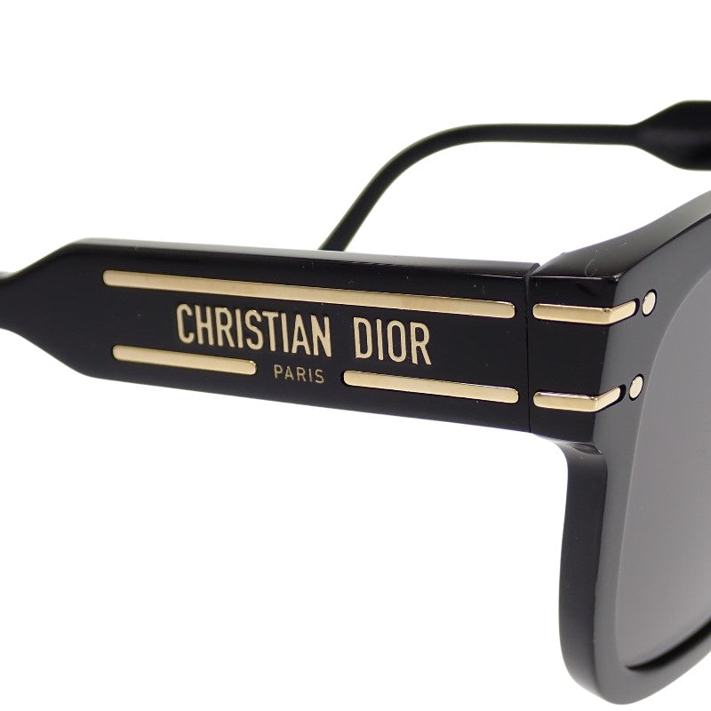 クリスチャンディオール Christian Dior DiorSignature サングラス NSGTS7FXR_10A0 ブラック ゴールド ユニセックス【中古】【Aランク】 クリスチャンディオール Christian Dior DiorSignature サングラス