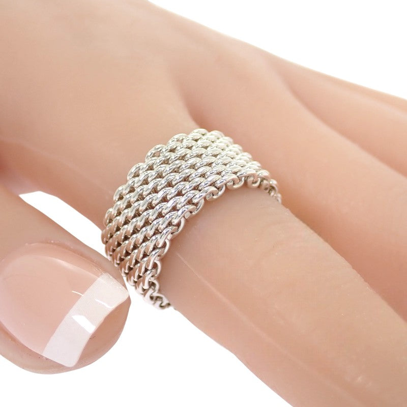 Tiffany & Co. Somerset 14 Ring Silver 925 Men's Women's [Used] [A Rank]