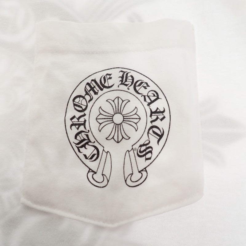 クロムハーツ CHROME HEARTS ホースシュー CHクロス M 半袖Tシャツ