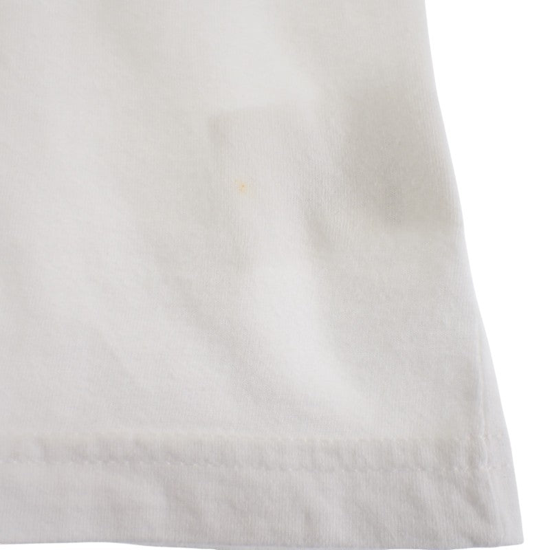 CHROME HEARTS Horseshoe CH Cross M Short Sleeve T-Shirt Cotton White Men's