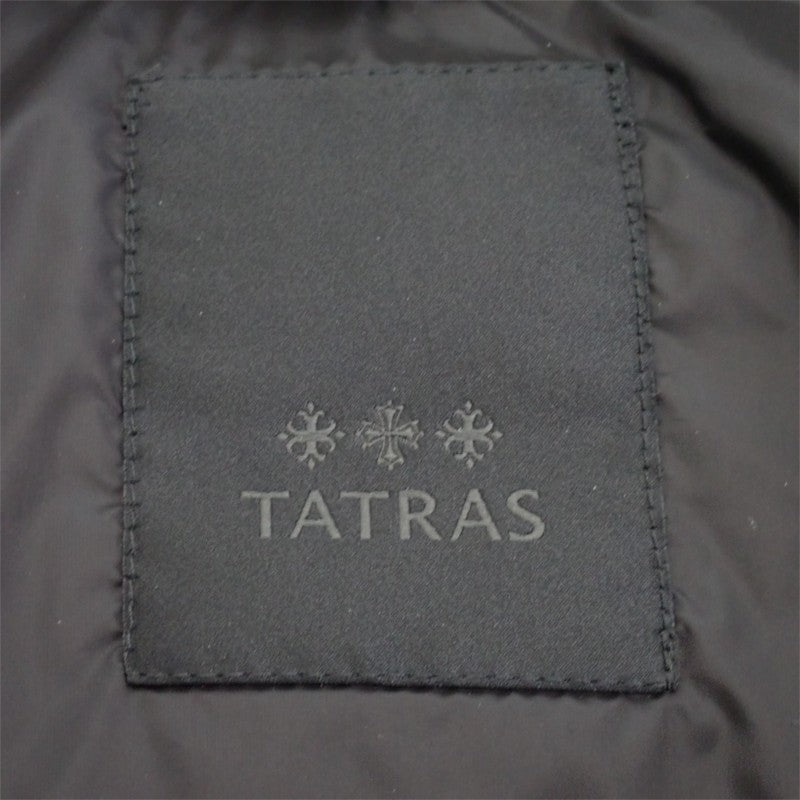タトラス TATRAS AGORDO アゴルド 1 MTKE21A4148-D ダウンジャケット ウール ダウン90%/フェザー10％ ブラック メンズ【中古】【Bランク】