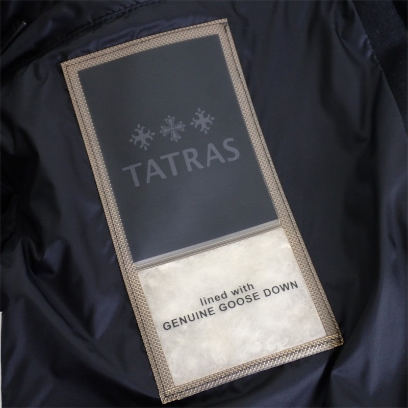 タトラス TATRAS AGORDO アゴルド 1 MTKE21A4148-D ダウンジャケット ウール ダウン90%/フェザー10％ ブラック メンズ【中古】【Bランク】