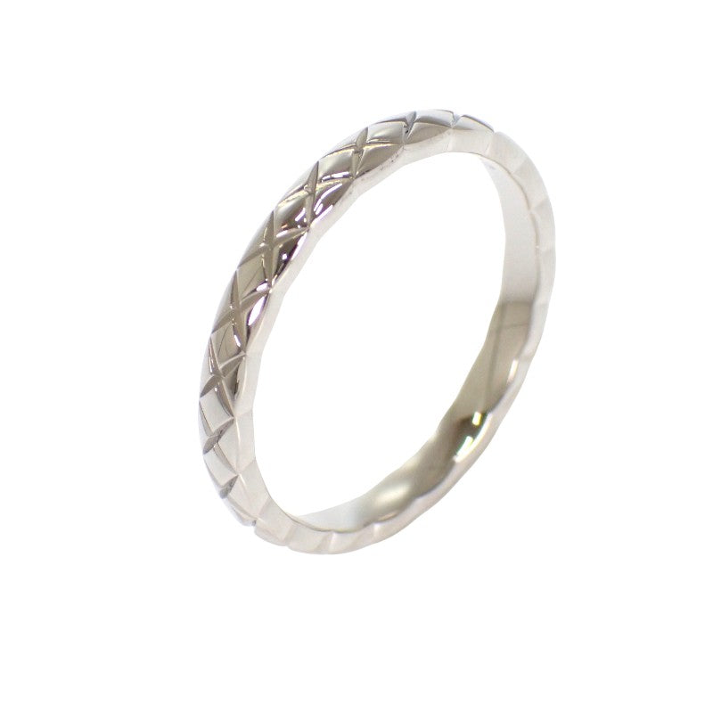 Chanel Coco Crush Small Ring Pt950 Platinum Diamond #60 J11354 Men's Ladies' [Used] [A Rank]
