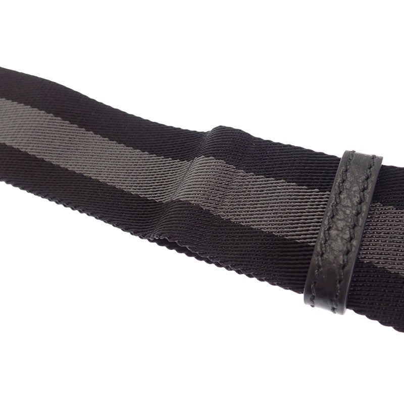 グッチ GUCCI GGナイロン アウトレット 449184 G1XHN 8615 ショルダーバッグ レザー ナイロン ブラック レディース メンズ【中古】【Aランク】