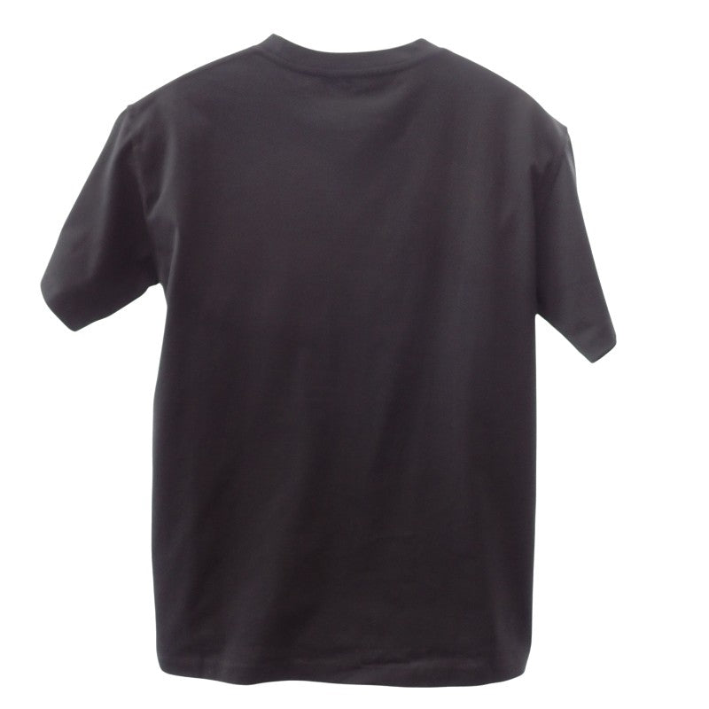 ルイヴィトン LOUIS VUITTON ブリックプリント ロゴ ヴァ―ジル・アブロー M 半袖Ｔシャツ コットン ブラック イエロー メンズ【中古】【Aランク】