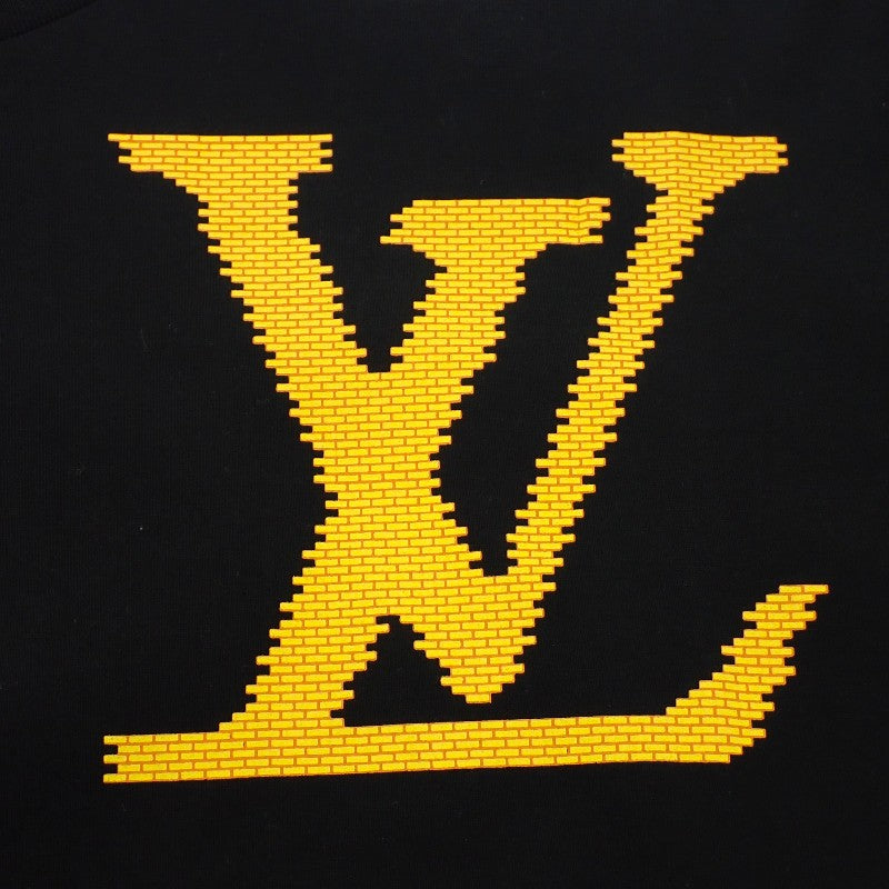 ルイヴィトンロゴ ブリックプリント 半袖Tシャツ ルイヴィトンロゴ ブリックプリント 半袖Tシャツ LOUIS VUITTON】ルイ