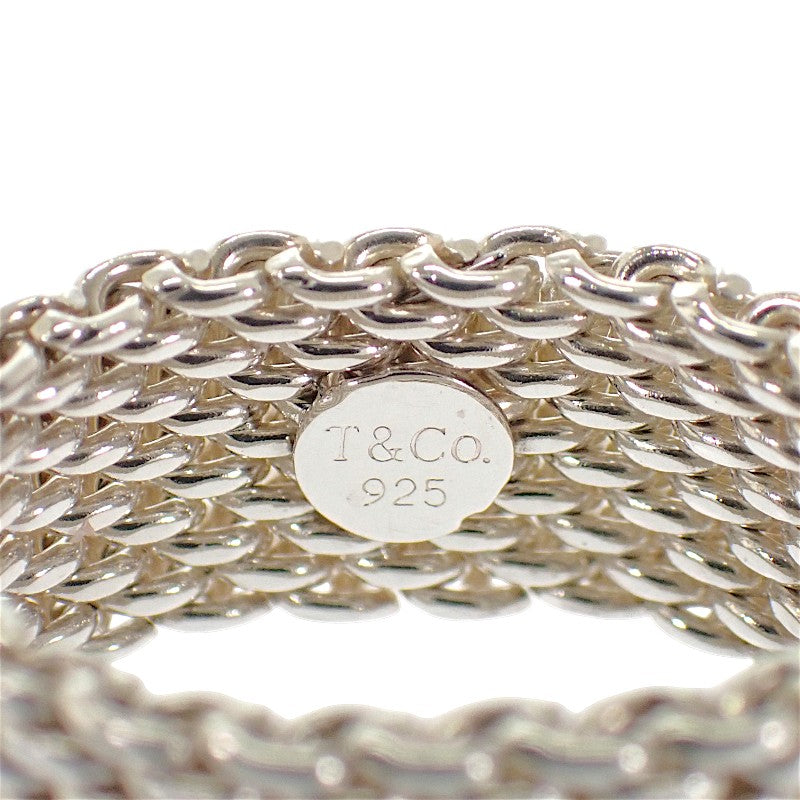 TIFFANY&Co. Somerset Ring, Size 13, Silver 925, Men's and Women's [Used] [A Rank]