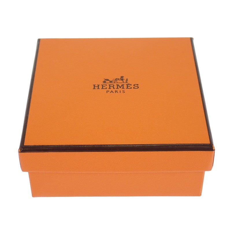Hermès HERMES Ims Earrings Buffalo Horn Brown Women's [Used] [Rank AB]