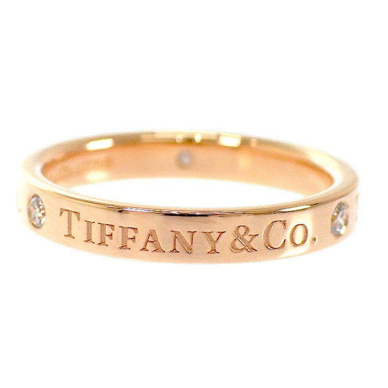 ティファニー TIFFANY&Co. バンド 9号 60000533 リング K18ピンクゴールド ダイヤモンド レディース【中古】【Aランク】