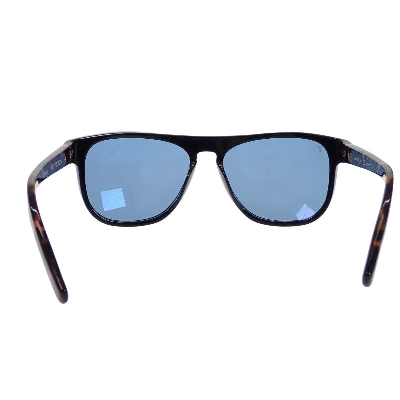 Louis Vuitton Olivier Eyewear Z0792E Sunglasses Plastic Tortoiseshell Pattern Blue 57□16 145 Women's [Used] [AB Rank]