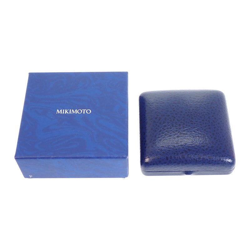 ミキモト MIKIMOTO クローバー ペンダント ネックレス K18ホワイト