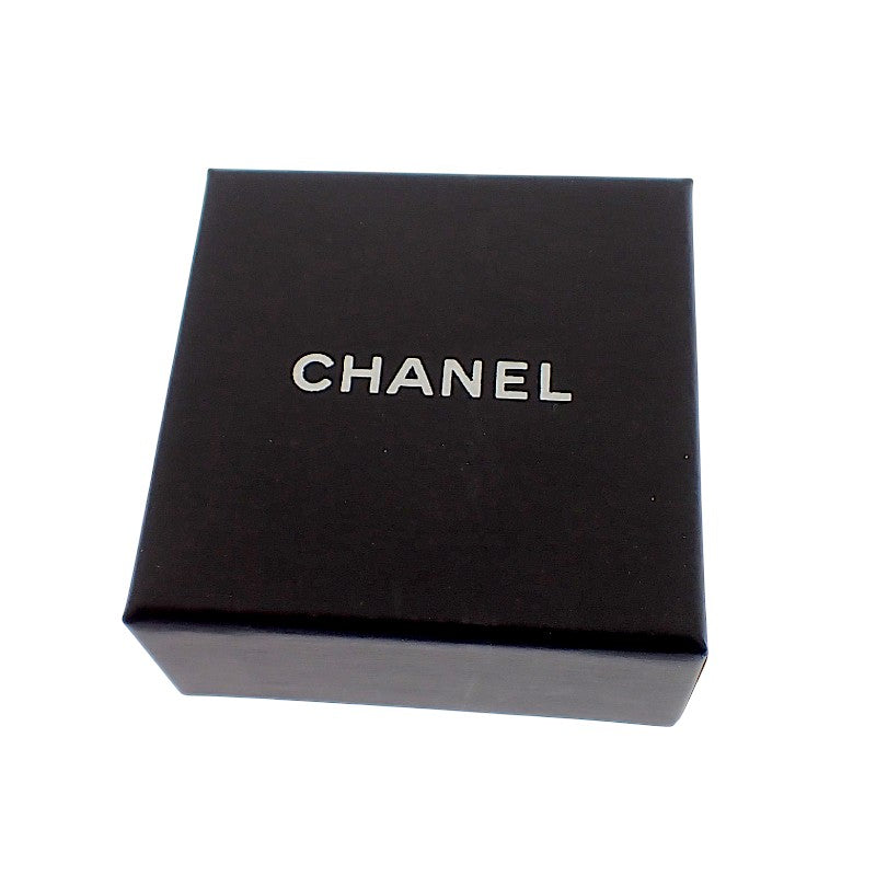 CHANEL CC Coco Mark Pearl Earrings Metal Faux Pearl Silver Women's [Used] [AB Rank]