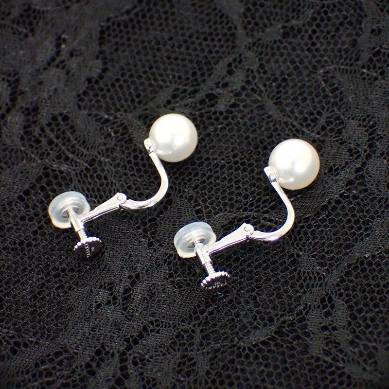 タサキ TASAKI パール E-UC700-18KWG イヤリング K18ホワイトゴールド パール レディース【中古】【Aランク】