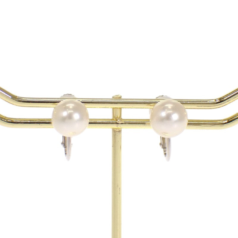 TASAKI Pearl E-UC700-18KWG Earrings K18 White Gold Pearl Ladies [Used] [A Rank]