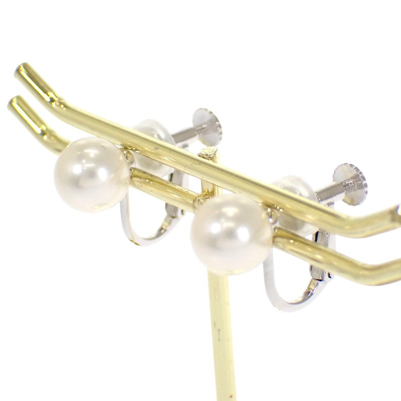 TASAKI Pearl E-UC700-18KWG Earrings K18 White Gold Pearl Ladies [Used] [A Rank]