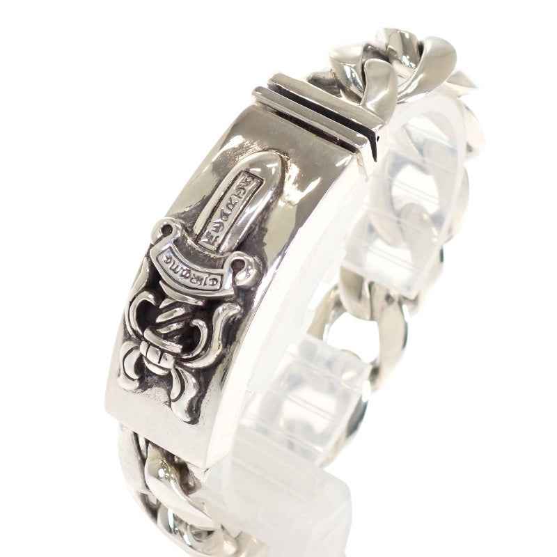 クロムハーツ CHROME HEARTS ダガーIDクラシックリンク 2354-304-3200-9150 ブレスレット シルバー925 メンズ【中古】【Aランク】