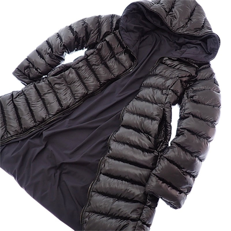 タトラス TATRAS ISERA リバーシブル ダウンコート 2 LTA20A4706 ダウンジャケット ナイロン ダウン90%/フェザー10％ ブラック レディース【中古】【ABランク】