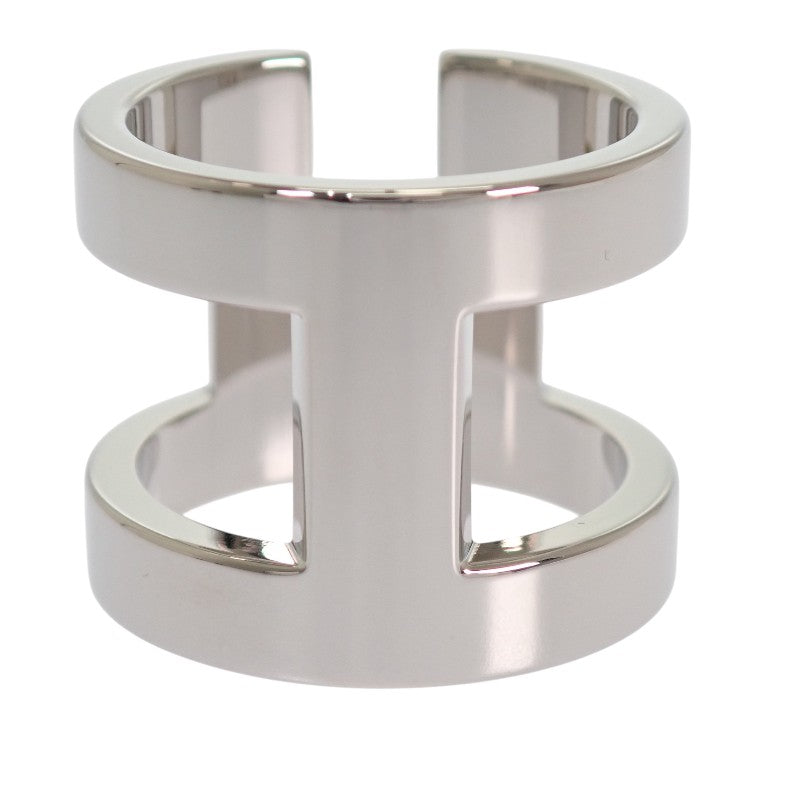 HERMES H Perle H603294S 00 Scarf Ring Metal Silver Women's [Used] [A Rank]