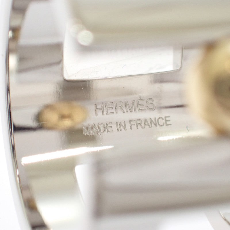 エルメス HERMES Hペルル H603294S 00 スカーフリング メタル シルバー