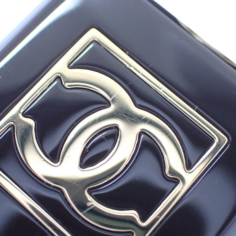 シャネル CHANEL パフュームボトル ブローチ メタル レジン ブラック