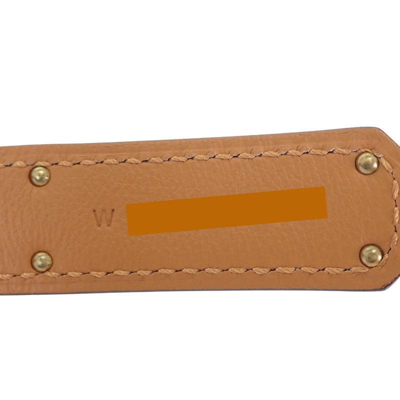 HERMES Kelly 18 H069853CD01 Belt Veau Epsom Beige Etoupe Gold Hardware 55-100 Women's [Used] [SA Rank]