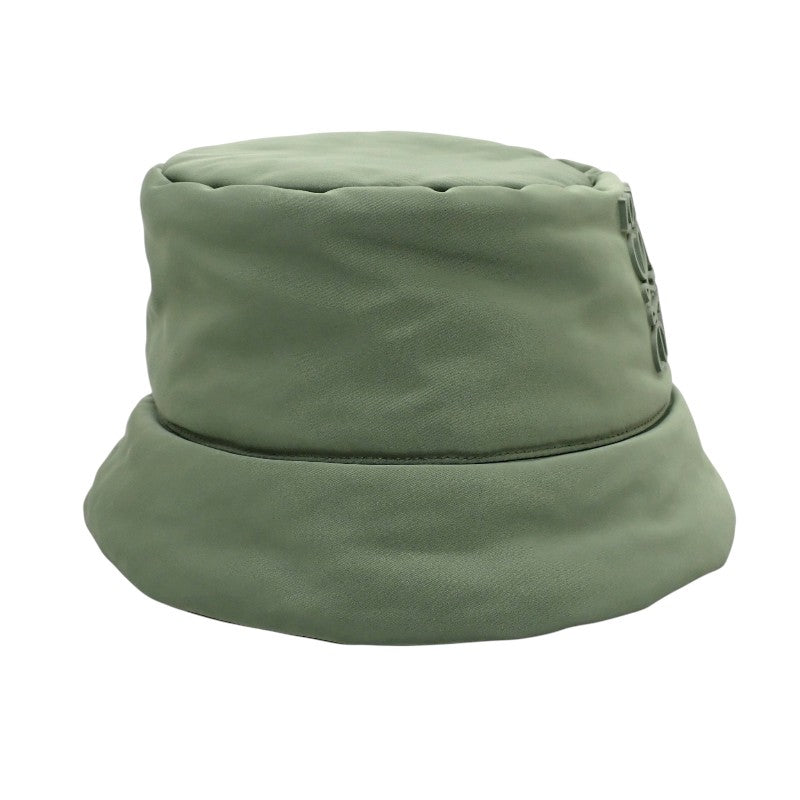 LOEWE Puffer Bucket Hat K820HB1X63 Other Hats Polyester Nylon Khaki Men's Women's [Used] [A Rank]
